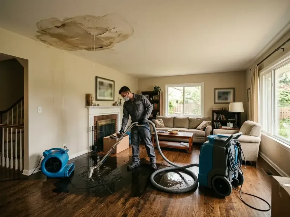 attic-pipe-burst-ceiling-drip-008 — frequently asked questions, Water Damage Restoration & Carpet Care in Burke Centre, VA
